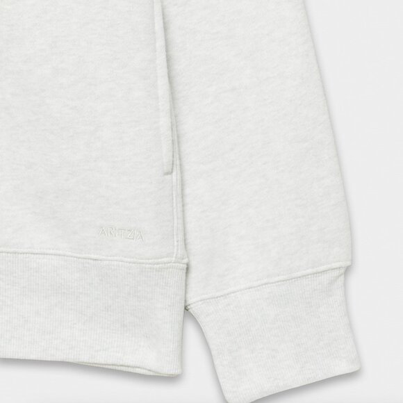 Aritzia - Cozy Sweatfleece Boyfriend 1/2 Zip Sweatshirt size M - Picture 5 of 8